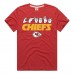 Unisex Kansas City Chiefs Homage Red NFL ASL Collection by Love Sign Tri-Blend T-Shirt