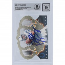 Peyton Manning Indianapolis Colts Autographed 1998 Pacific Crown Royale #54 Beckett Fanatics Witnessed Authenticated 10 Rookie Card