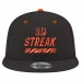 Бейсболка Cincinnati Bengals New Era Black STREAK Season Ticket Member 9FIFTY Snapback