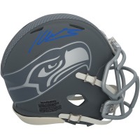 Kenneth Walker III Seattle Seahawks Autographed Fanatics Authentic Riddell Slate Speed Mini Helmet