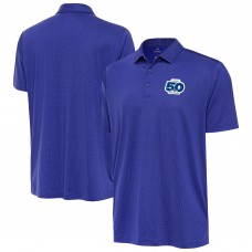 Seattle Seahawks Antigua Royal 50th Season Ellipse Polo