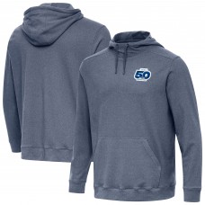 Seattle Seahawks Antigua Heather Navy 50th Season Cloud Pullover Hoodie