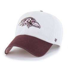 Бейсболка Unisex Baltimore Ravens 47 Stone/Burgundy Love Letter Clean Up