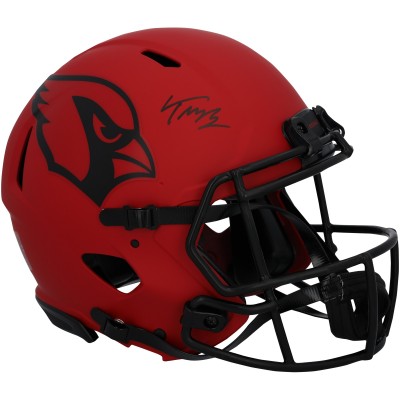 Trey McBride Arizona Cardinals Autographed Fanatics Authentic Riddell Rave Speed Authentic Helmet