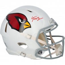 Trey McBride Arizona Cardinals Autographed Fanatics Authentic Riddell 2005-22 Throwback Speed Authentic Helmet