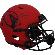 Trey McBride Arizona Cardinals Autographed Fanatics Authentic Riddell Rave Speed Replica Helmet