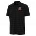 Cincinnati Bengals Antigua Black Streak Tunnel Polo