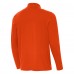 Cincinnati Bengals Antigua Orange Streak Intent Quarter-Zip Sweatshirt