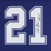 Deion Sanders Dallas Cowboys Autographed Fanatics Authentic Navy Mitchell & Ness 1995 Legacy Jersey with HOF 2011 Inscription