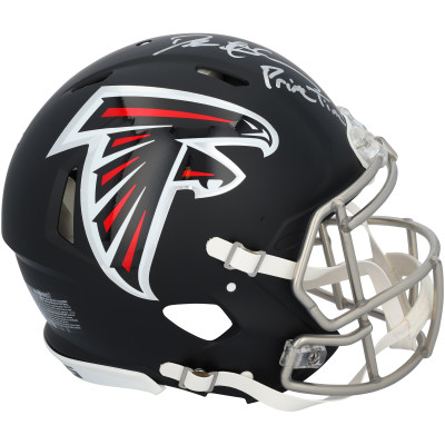 Deion Sanders Atlanta Falcons Autographed Fanatics Authentic Riddell Speed Authentic Helmet with 'Prime Time' Inscription