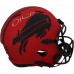 Dalton Kincaid Buffalo Bills Autographed Fanatics Authentic Riddell Rave Speed Replica Helmet