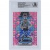 Jared Goff Detroit Lions Autographed 2023 Panini Mosaic Mosaic Camo Pink Prizm #185 Beckett Fanatics Witnessed Authenticated Card
