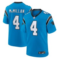 Игровая джерси Carolina Panthers Tetairoa McMillan Nike Blue Alternate Game