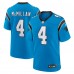 Игровая джерси Carolina Panthers Tetairoa McMillan Nike Blue Alternate Game