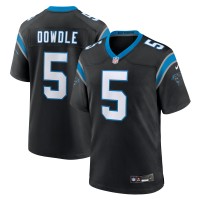 Игровая джерси Carolina Panthers Rico Dowdle Nike Black Team Game