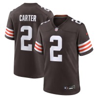 Cleveland Browns DeAndre Carter Nike Brown Team Game Jersey