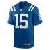 Indianapolis Colts Riley Leonard Nike Royal Team Game Jersey