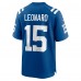 Indianapolis Colts Riley Leonard Nike Royal Team Game Jersey