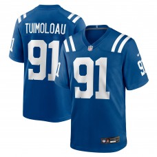 Indianapolis Colts JT Tuimoloau Nike Royal Team Game Jersey
