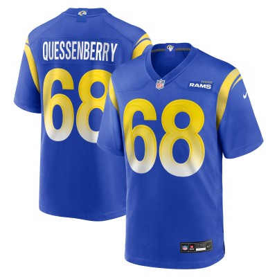 David Quessenberry Los Angeles Rams Nike Team Game Jersey - Royal