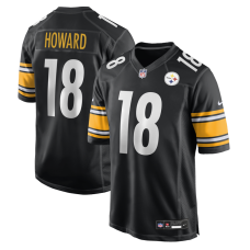 Джерси Pittsburgh Steelers Will Howard Nike Black Team Game Джерси Pittsburgh Steelers Will Howard Nike Black Team Game