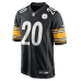 Джерси Pittsburgh Steelers Kaleb Johnson Nike Black Team Game