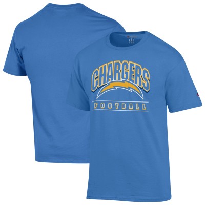 Los Angeles Chargers Champion Powder Blue Football T-Shirt