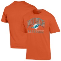 Miami Dolphins Champion Orange Football T-Shirt