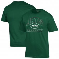 New York Jets Champion Green Football T-Shirt New York Jets Champion Green Football T-Shirt