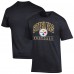 Pittsburgh Steelers Champion Black Football T-Shirt Pittsburgh Steelers Champion Black Football T-Shirt