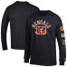 Футболка с длинным рукавом Cincinnati Bengals Champion Black Seal Футболка с длинным рукавом Cincinnati Bengals Champion Black Seal