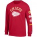 Kansas City Chiefs Champion Red Seal Long Sleeve T-Shirt