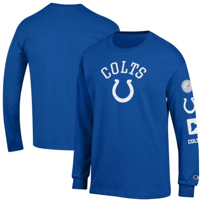Indianapolis Colts Champion Royal Seal Long Sleeve T-Shirt