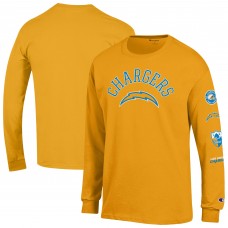 Los Angeles Chargers Champion Gold Seal Long Sleeve T-Shirt