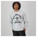 New Orleans Saints Champion Heather Gray Reverse Weave Fleece Pullover Sweatshirt