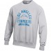 Los Angeles Chargers Champion Heather Gray Reverse Weave Fleece Pullover Sweatshirt