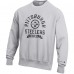 Pittsburgh Steelers Champion Heather Gray Reverse Weave Fleece Pullover Sweatshirt