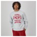 San Francisco 49ers Champion Heather Gray Reverse Weave Fleece Pullover Sweatshirt