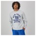 New York Giants Champion Heather Gray Reverse Weave Fleece Pullover Sweatshirt