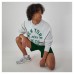 New York Jets Champion Heather Gray Reverse Weave Fleece Pullover Sweatshirt