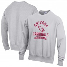 Arizona Cardinals Champion Heather Gray Reverse Weave Fleece Pullover Sweatshirt