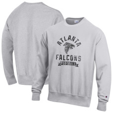 Свитшот Atlanta Falcons Champion Heather Gray Reverse Weave Fleece Pullover