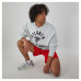 Свитшот Atlanta Falcons Champion Heather Gray Reverse Weave Fleece Pullover