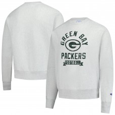 Кофта Green Bay Packers Champion Heather Gray Reverse Weave Fleece