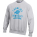 Свитшот Carolina Panthers Champion Heather Gray Reverse Weave Fleece Pullover