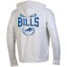 Толстовка Buffalo Bills Champion Heather Gray Reverse Weave Full-Zip