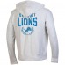 Толстовка на молнии Detroit Lions Champion Heather Gray Reverse Weave