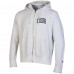 Pittsburgh Steelers Champion Heather Gray Reverse Weave Full-Zip Hoodie