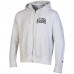 Las Vegas Raiders Champion Heather Gray Reverse Weave Full-Zip Hoodie