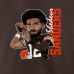 Футболка Cleveland Browns Shedeur Sanders Brown Graphic Player